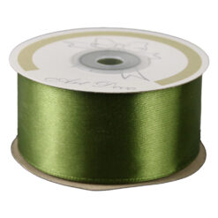 Rola panglica satin Verde 38 mm x 25 m Art Deco