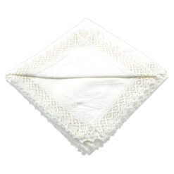 Fata de masa traditionala din bumbac 100x100 CM Alb