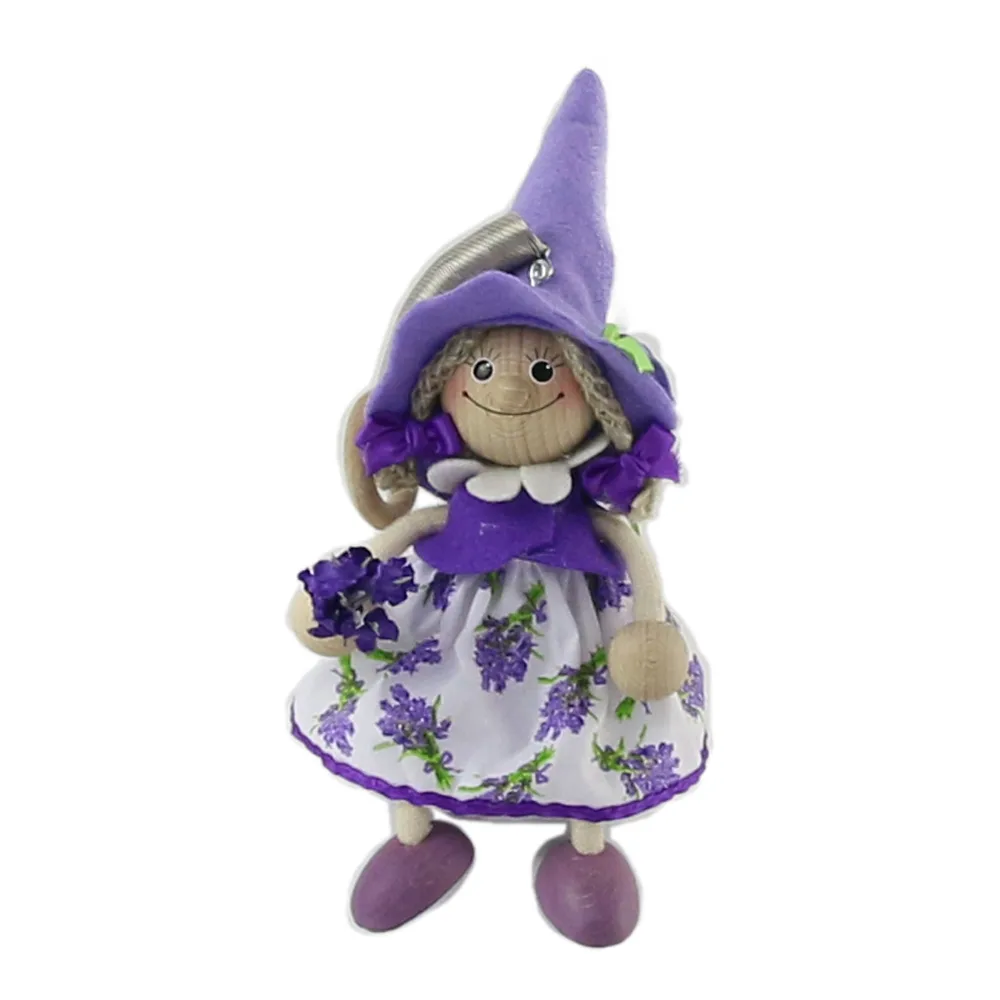 Figurina bungee jumping - Papusa Lavanda aromatizat 20 CM - imagine 2