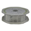 Rola panglica pentru decor argintiu 25 mm x 10 m