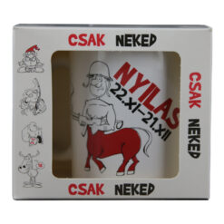 Alternative view of Cana ceramica Zodiac "Nyilas" 300 ml, in cutie decorativa