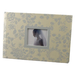 Album foto nunta 24 poze 18 x 13 cm cu motive florale