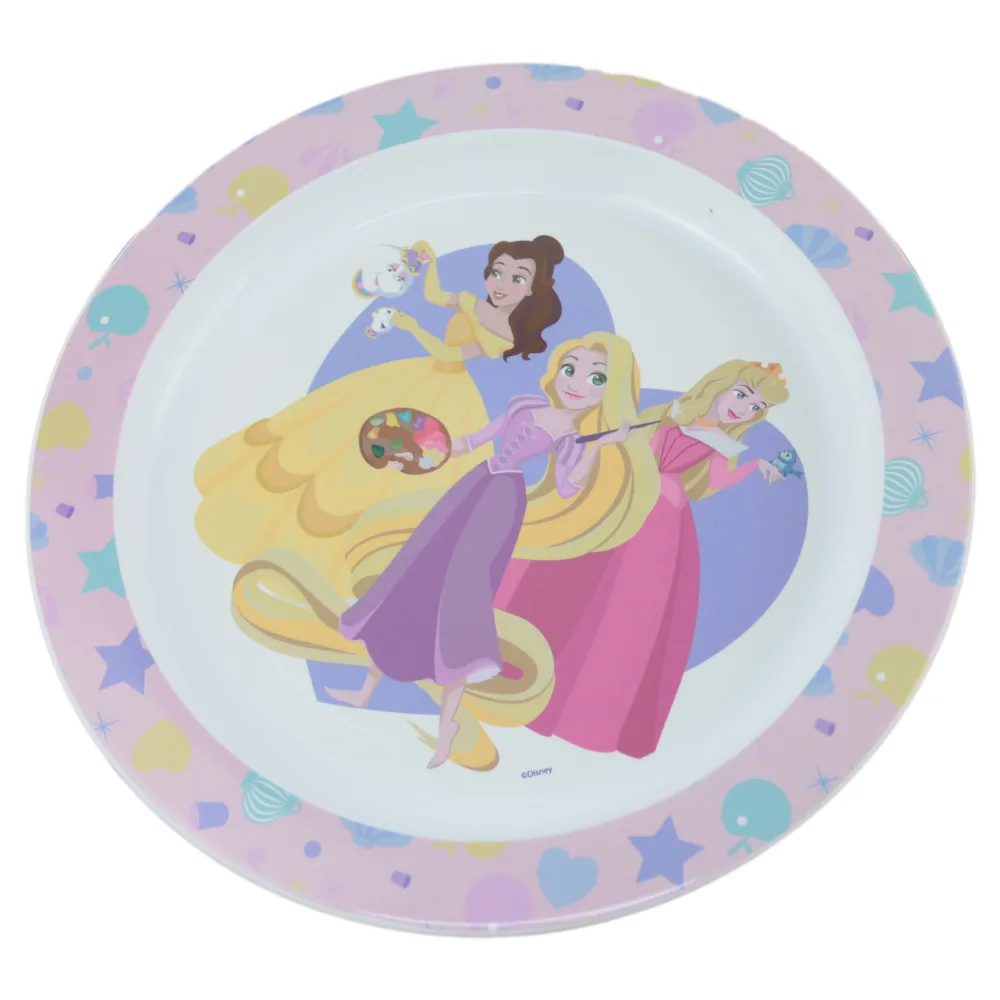Farfurie intinsa din plastic Princess 22 CM