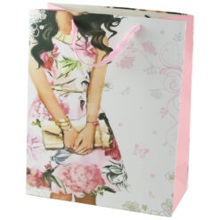 Punga cadou din hartie 26x32 CM - Fashion Lady