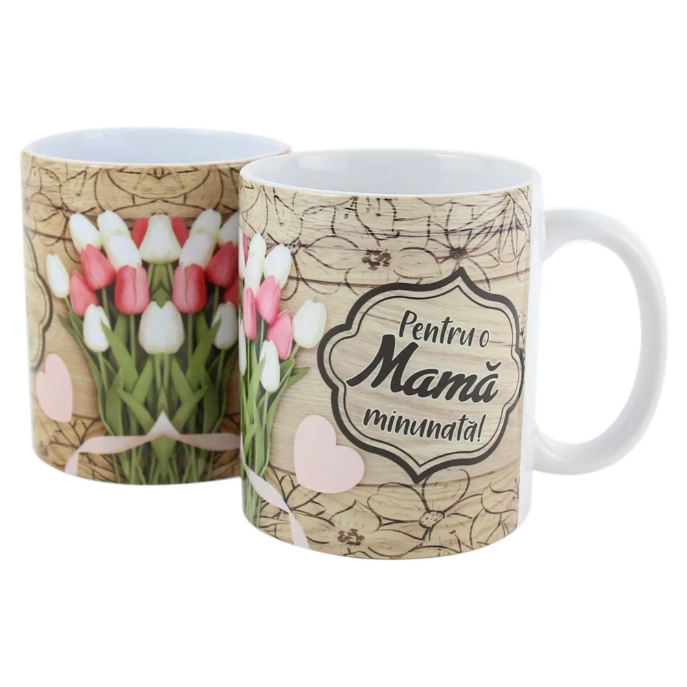 Cana ceramica "Pentru o Mama minunata!" 330 ml