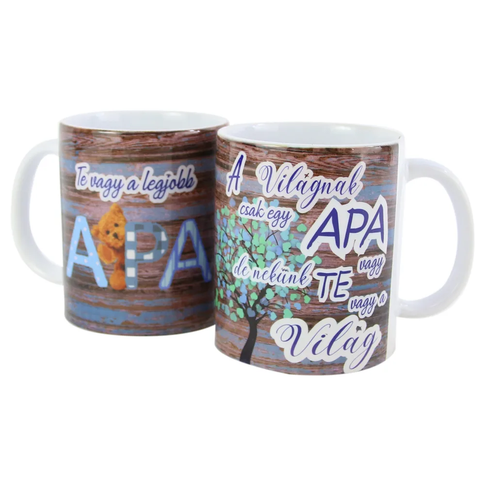 Cana ceramica "Te vagy a Legjobb Apa!" 330 ml
