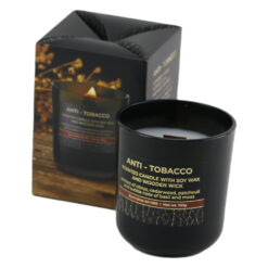 Lumanare parfumata in pahar Anti Tobacco 150 gr