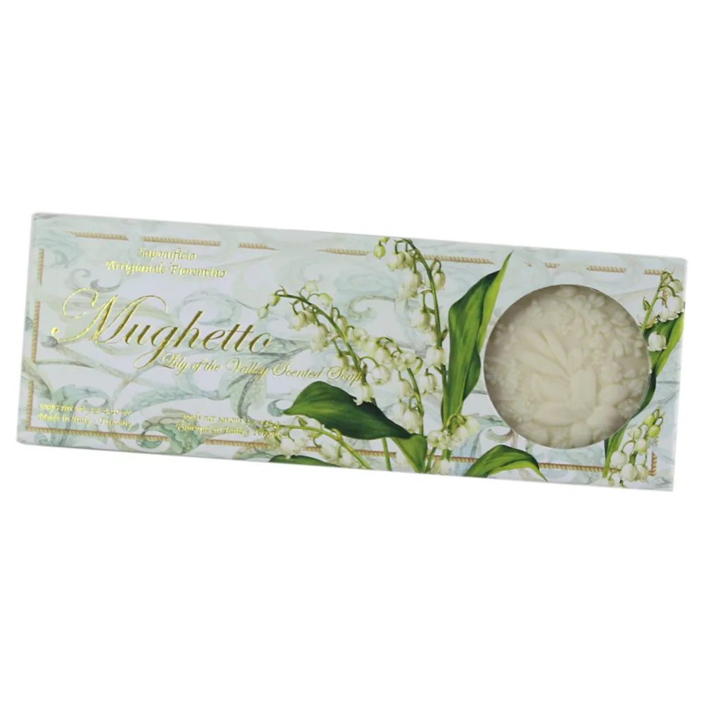 Set sapun Lilly of the Valley 3x125 gr, Saponificio Artigianale Fiorentino