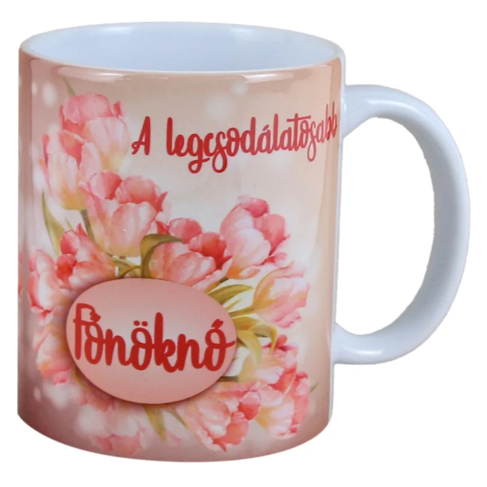 Cana ceramica "A legcsodalatosabb Fonokno", 330 ml