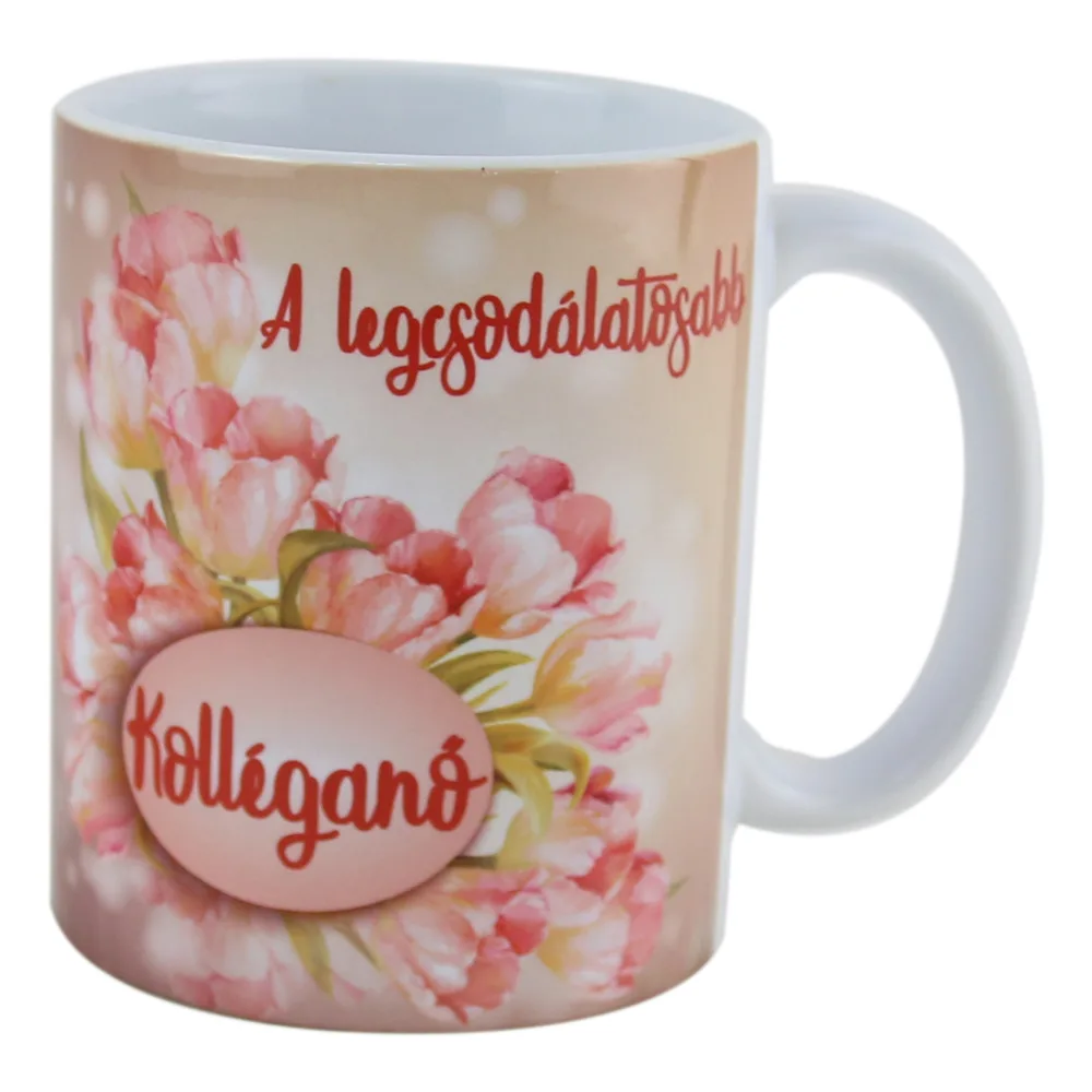 Cana ceramica "A legcsodalatosabb Kollegano", 330 ml