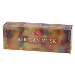 Betisoare parfumate African Musk, 6 cutii de 20 de betisoare, HEM product
