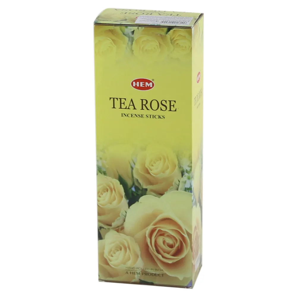 Betisoare parfumate Tea Rose, 6 cutii de 20 de betisoare, HEM product