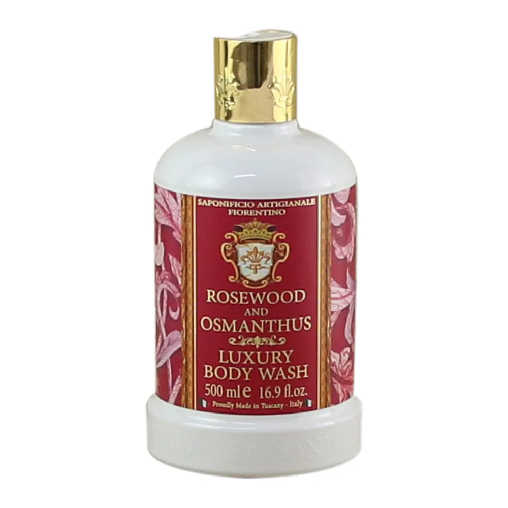 Gel de dus Rosewood & Osmanthus 500 ml, Saponificio Artigianale Fiorentino