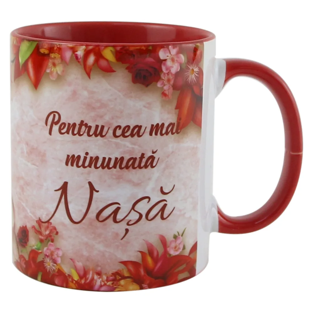Cana ceramica "Pentru cea mai minunata Nasa" 330 ml