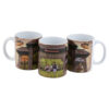 Cana din ceramica Maramures 330 ml, Poarta traditionala