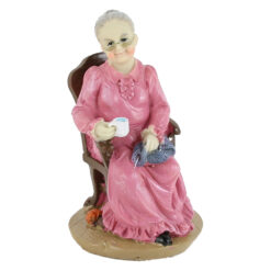 Figurina decorativa din rasina 17 CM, Batrana/Batran