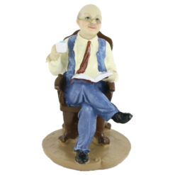 Alternative view of Figurina decorativa din rasina 17 CM, Batrana/Batran