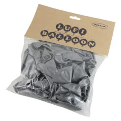 Set 50 baloane 31 CM, Argintiu