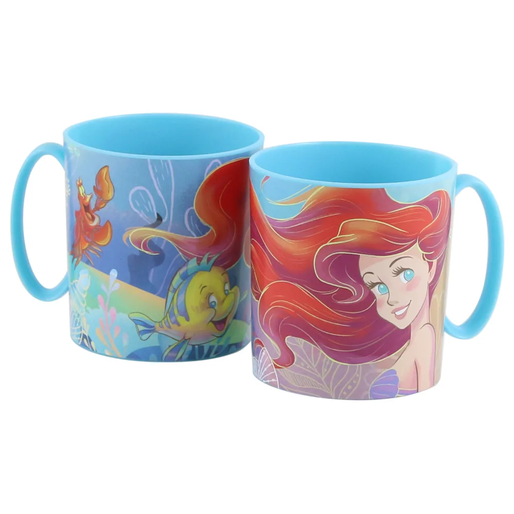 Cana din plastic The Little Mermaid 390 ml