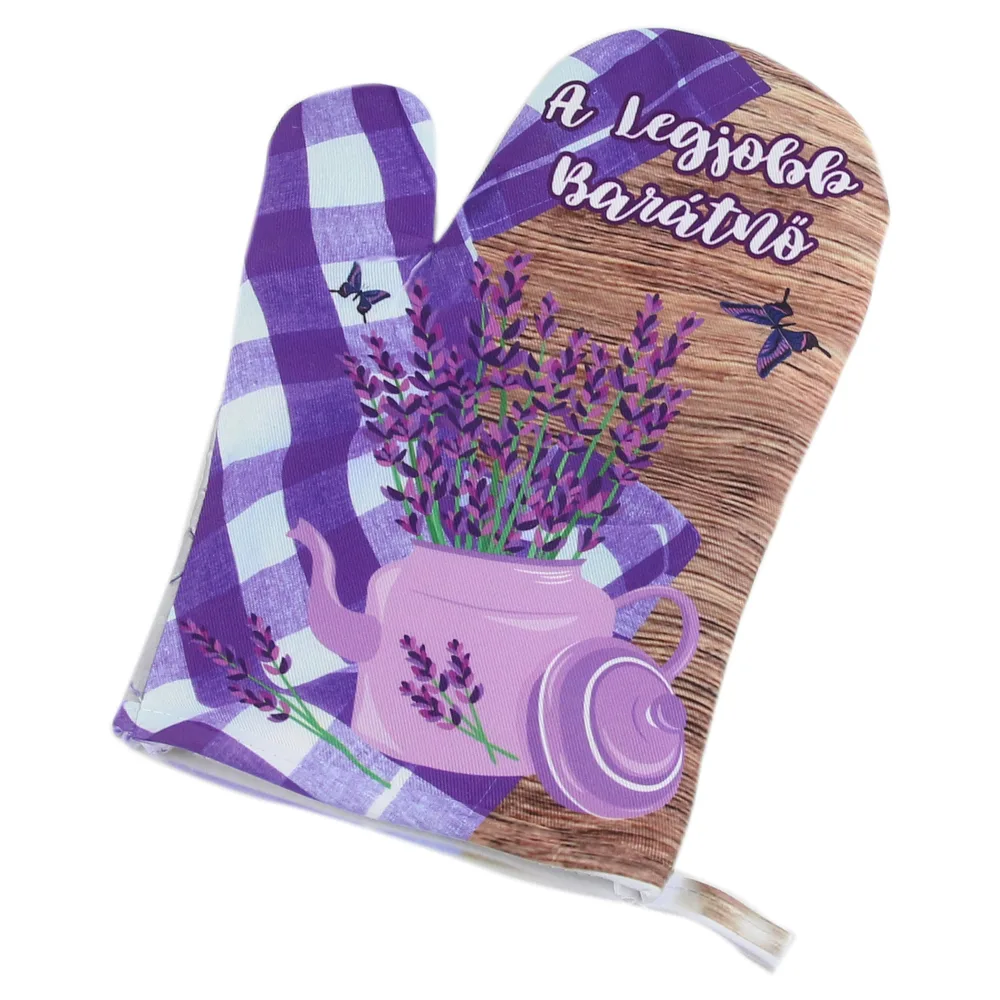 Manusa de bucatarie "A legjobb Baratno", Lavanda
