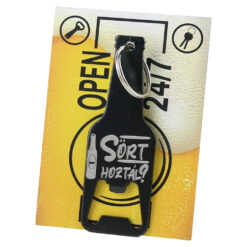 Breloc cu desfacator de sticle "Sort hoztal?" 9 CM