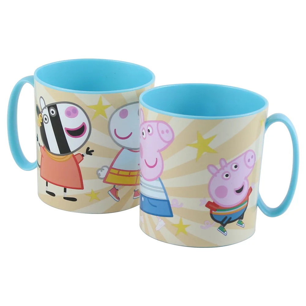 Cana din plastic Peppa Pig 350 ml