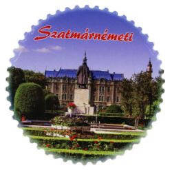 Magnet din ceramica "Romania", 7 CM, Szatmarnemeti