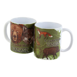 Cana ceramica "A legbatrabb Vadasz" 330 ml