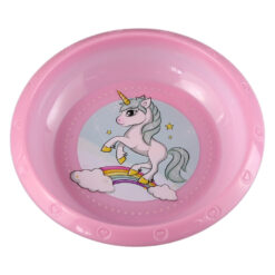 Farfurie adanca din plastic Unicorn 16x3 CM