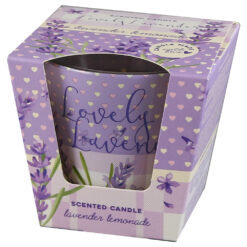 Lumanare parfumata Lovely Lavender 115 gr, lavender lemonade/minty lavender