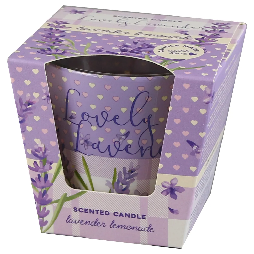 Lumanare parfumata Lovely Lavender 115 gr, lavender lemonade/minty lavender
