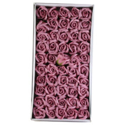 Trandafiri de sapun, 5 CM, 50 de bucata/cutie - Roz 119