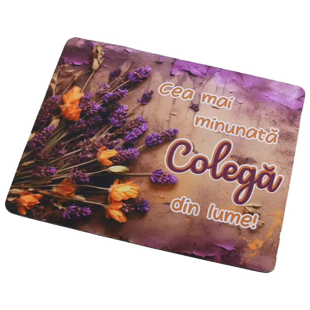 Mousepad "Cea mai minunata Colega din lume!" 22x18 CM