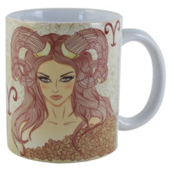 Cana ceramica Zodia Berbec, 330 ml