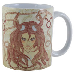 Cana ceramica Zodia Taur, 330 ml