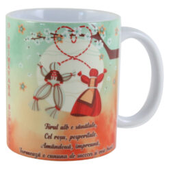 Cana ceramica "Primavara Superba", 330 ml, martisor