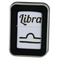 Bricheta metalica "Libra", 3.5x5 CM, Alb, Balanta