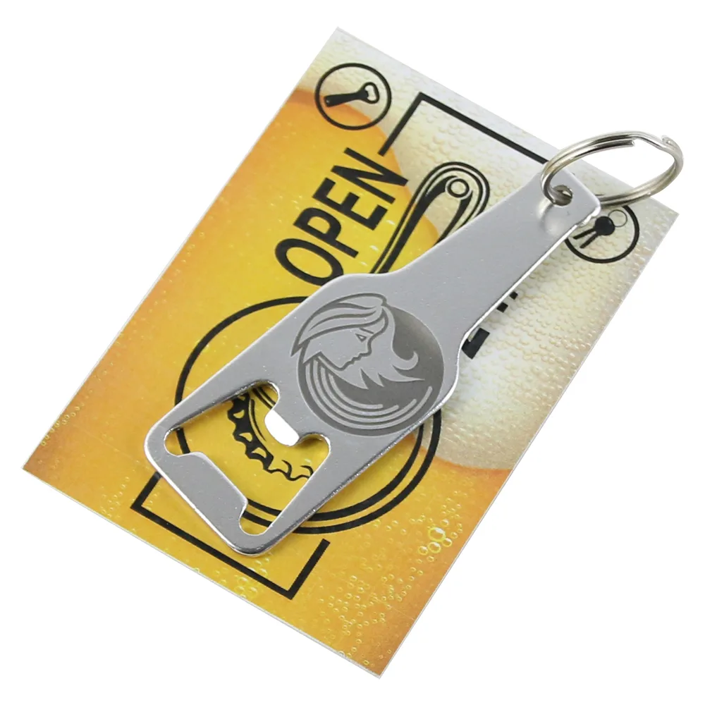 Breloc cu desfacator de sticle, Feciora, 9 CM