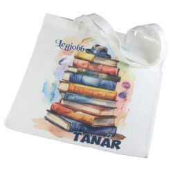 Sacosa Textil "Legjobb Tanar", 40x40 CM