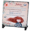 Placa ardezie "Iubita mea..." 19x19 CM
