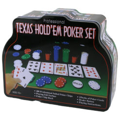 Texas Hold'em Poker Set 1006, 10+