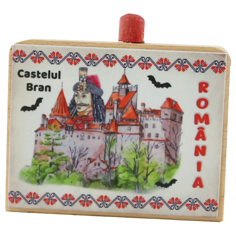 Cutie Sarpe "Romania" 8x6.5 CM, Castelul Bran