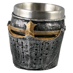 Pahar shot din metal si rasina Cavaler 5x6 CM, m.561