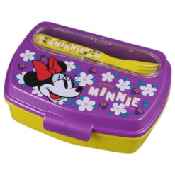 Alternative view of Cutie sandwich cu tacamuri, din plastic, Minnie Mouse, 17x14 CM
