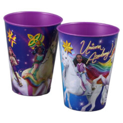 Pahar din plastic Unicorn Academy, 260 ml