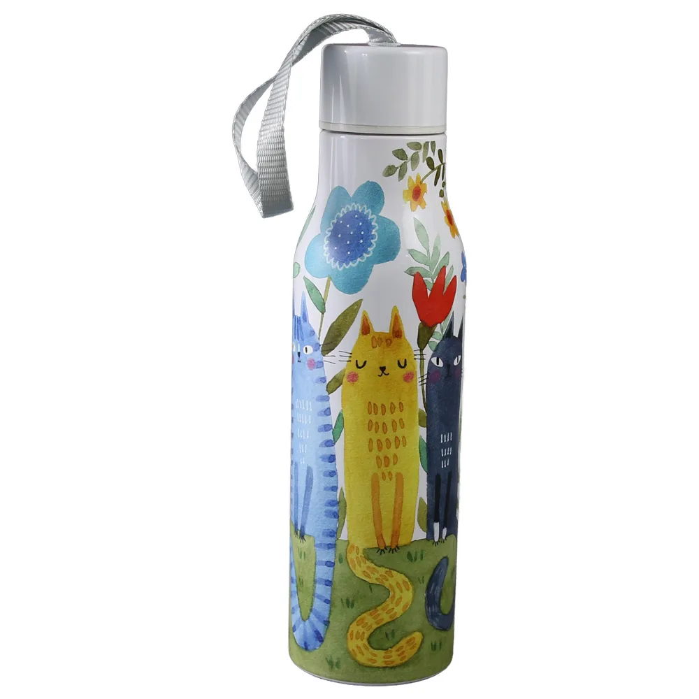 Sticla termos 500 ml "Cats World, Garden", in cutie decorativa
