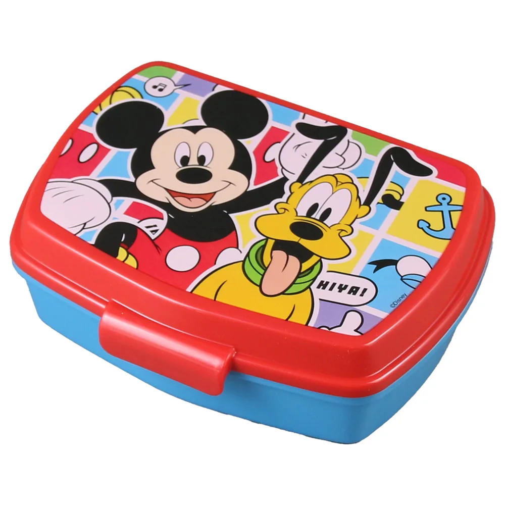 Cutie sandwich din plastic, Mickey Mouse, 17x14 CM