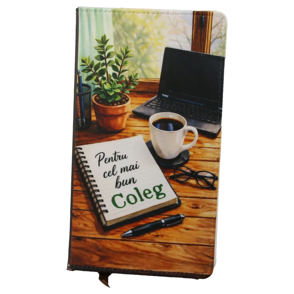 Agenda nedatata "Pentru cel mai bun Coleg", 10x17.5 cm