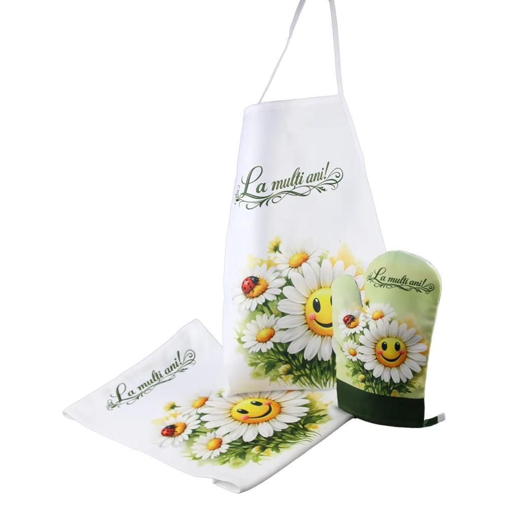 Set cadou "La multi ani!", 3 piese, Margarete