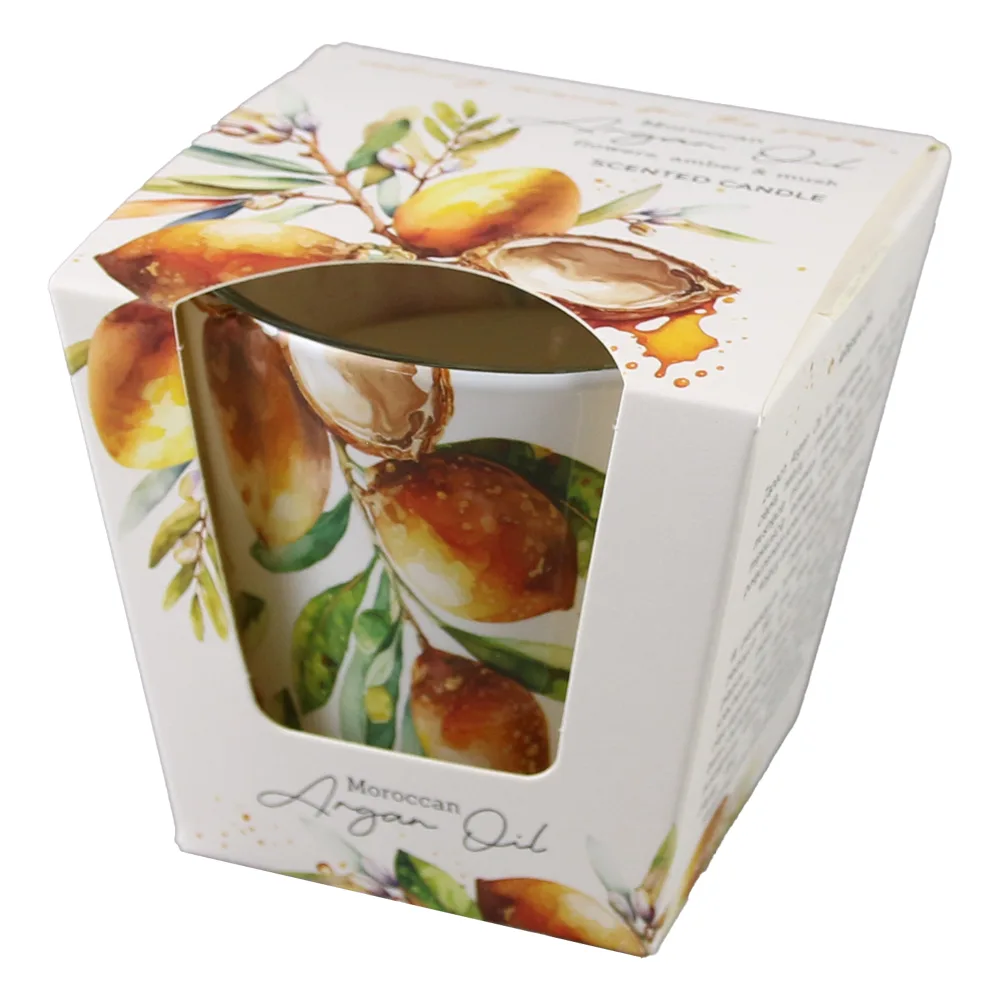 Lumanare parfumata in pahar 115 gr, "Moroccan Argan Oil"